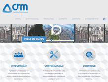 Tablet Screenshot of crmsolucoes.com.br